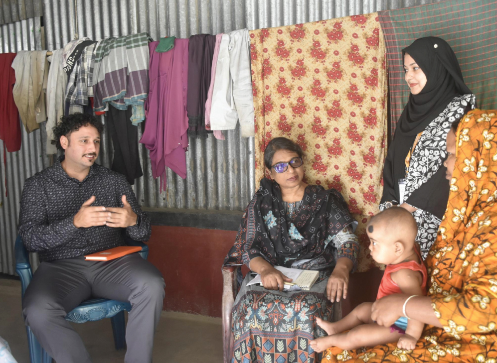 GAC Representatives Visited AdSEARCH Study Sites at Baliakandi